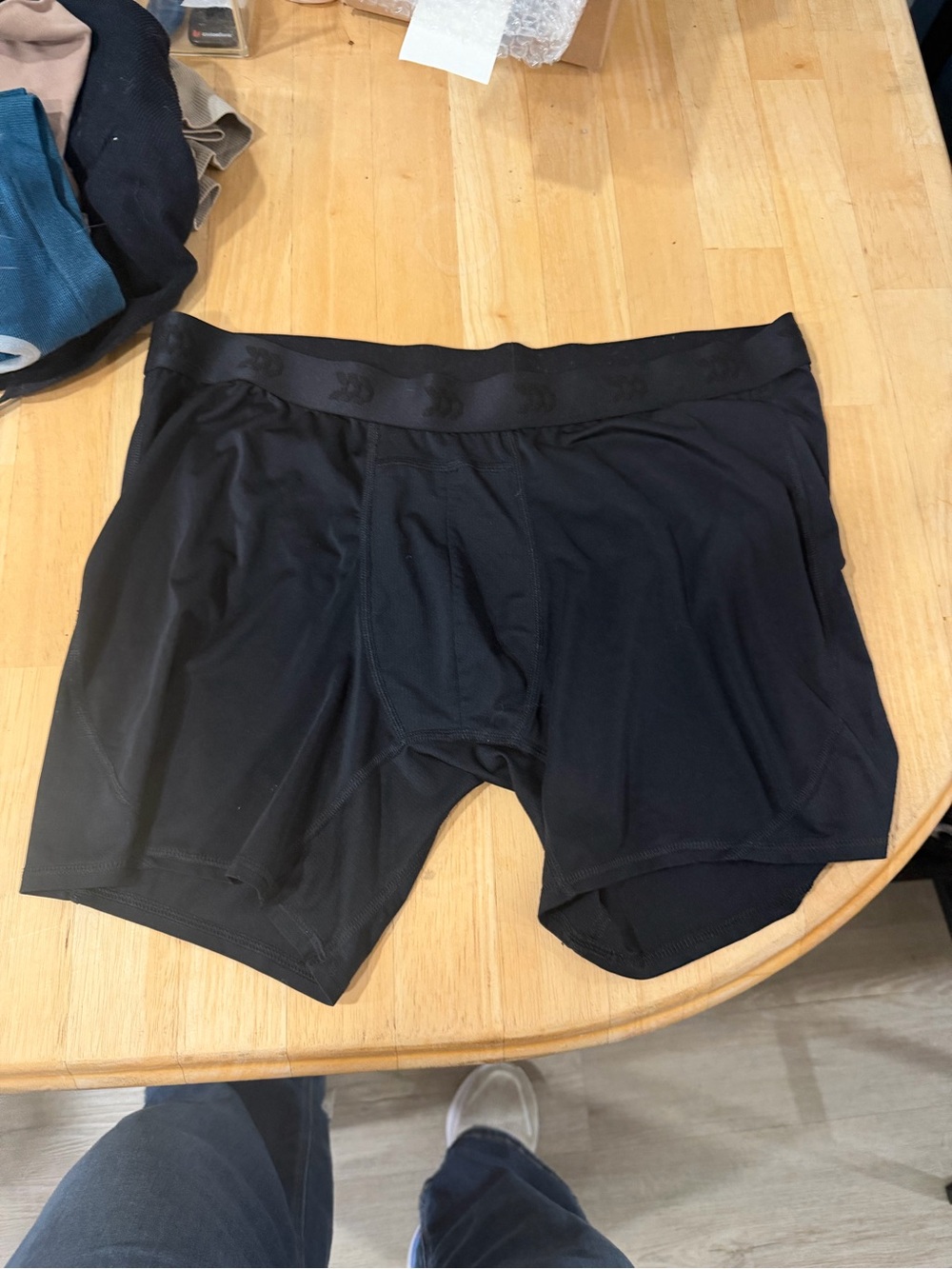 all in motion Black Performance Boxer Briefs